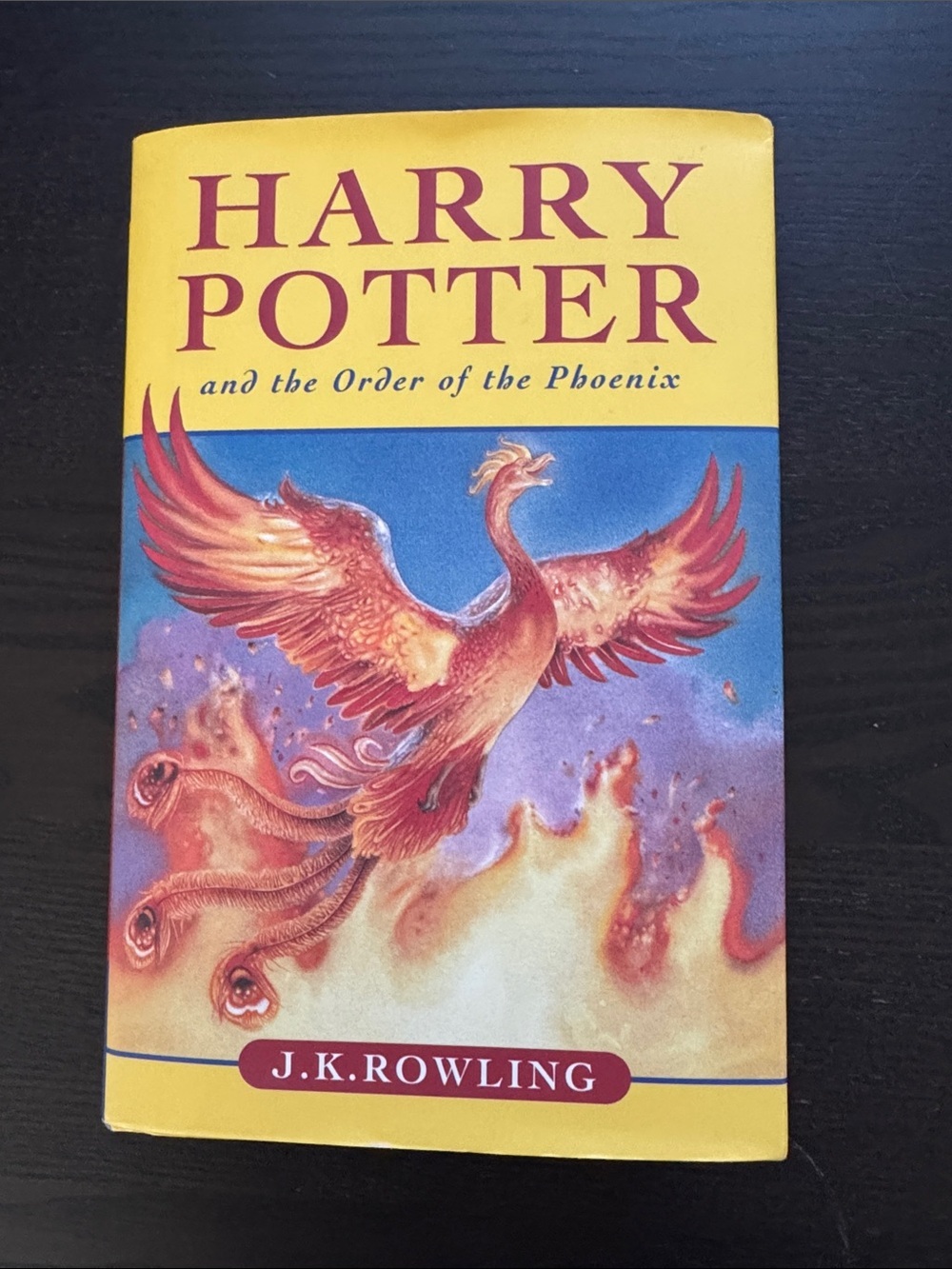 First Canadian Edition Harry Potter Order of the Phoenix Book